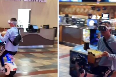 'Nightmare': Anand Mahindra On Video Of Man Wearing VR Set Inside Mall