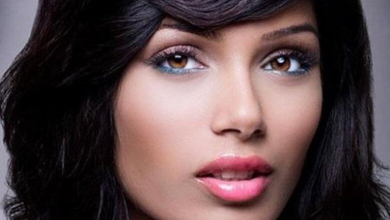 Freida Pinto promotes 'Miral' on birthday