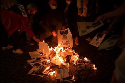 Spain’s King And Prime Minister Visit Barcelona Amid Protest