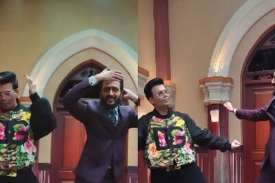 Karan Johar and Riteish Deshmukh Shake a Leg on 'Ved Lavlay'; Maniesh Paul Calls It 'Epic'