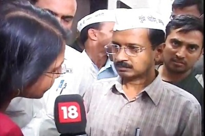 IAC members protest as Khurshid arrives at Delhi Airport