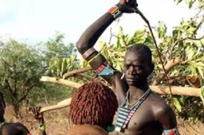 Men Of This African Tribe Get Whipped In Public To Prove They're Worthy Of Marriage