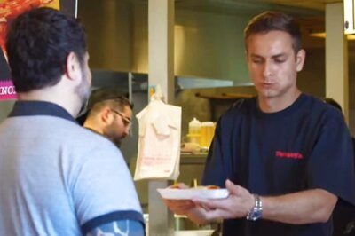 Man Eats Customers' Food In Hilarious Restaurant Video; Don't Miss Their Reactions