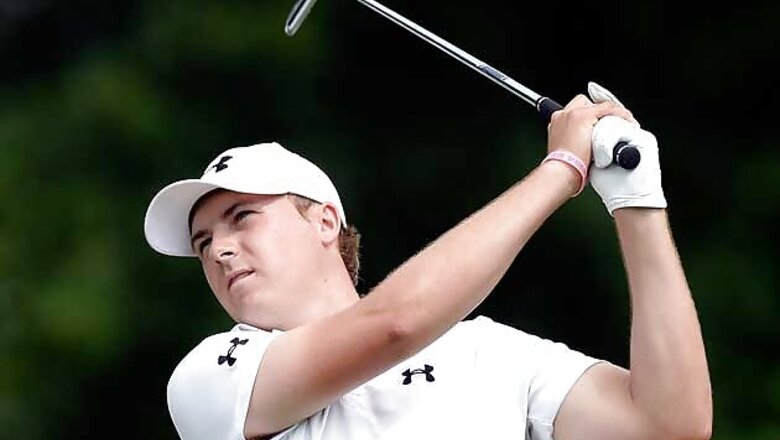 Spieth, Castro share lead at weather-hit Congressional