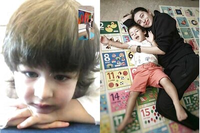 Karisma Kapoor Shares Adorable Picture of Taimur Watching Cousin Kiaan's Taekwondo Class