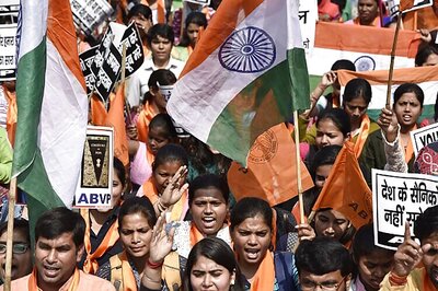 ABVP holds nationalism lecture at JNU, screens Indo-Pak match
