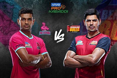 Pro Kabaddi 2019 HIGHLIGHTS, Jaipur Pink Panthers vs Bengaluru Bulls in New Delhi: Bengaluru Beat Jaipur 41-30