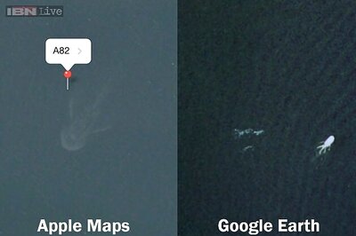 Is that the Loch Ness monster on Apple Maps?