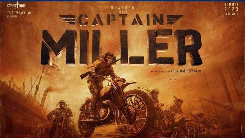 Dhanush To Play Three Roles In His Big-Budget Tamil Film Captain Miller