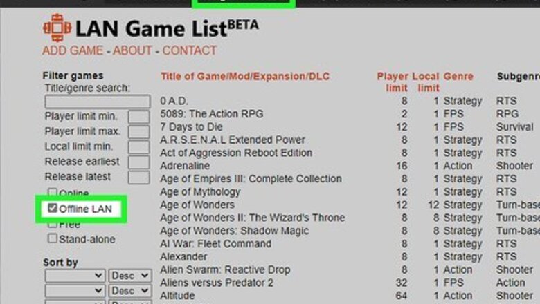 How to Play Games on LAN