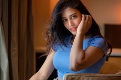 Actress Daksha Nagarkar Looks Stunning In Blue Crop Top And Denim Pants