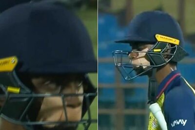 ‘Was Bleeding… Managed to Bat Somehow’: After Freak Injury, Baba Indrajith Bats with Taped Mouth