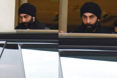 Ranbir Kapoor Makes 1st Public Appearance With Daughter Raha in His Arms, Video Goes Viral