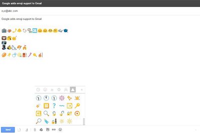 Gmail now lets you send emails with emojis