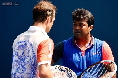 Leander Paes, Sania Mirza win US Open openers