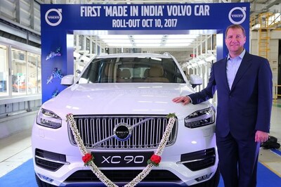 Volvo Starts Local Assembly, Rolls-Out First India-Made XC90
