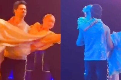 Varun Dhawan Lifts Gigi Hadid, Kisses Her During Performance, Leaves Netizens Divided; Watch