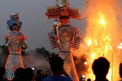 White Ravana Effigy sparks clash between Cong, SAD; 35 injured