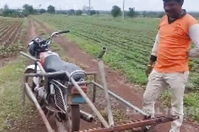 Belagavi Farmer's Technique To Pull Weeds From Field Is Innovation At It Best