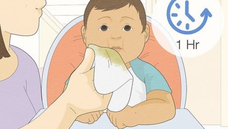 How to Stop a Baby from Vomiting