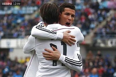 Cristiano Ronaldo scores twice as Real Madrid beat Getafe