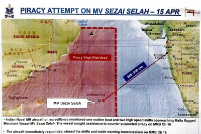 Navy Plane Foils Piracy Attempt in Western Arabian Sea