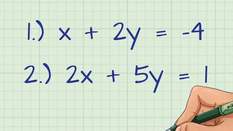 How to Solve Simultaneous Equations Using Substitution Method