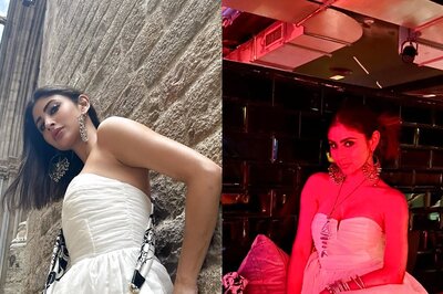 Sexy! Mouni Roy Flaunts Curves In An Off Shoulder White Mini Dress, Hot Photos
