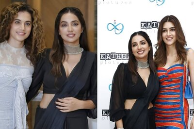 Do Patti: Kriti Sanon, Kajol And Taapsee Pannu Shine In Kanika Dhillon’s Star-Studded Event