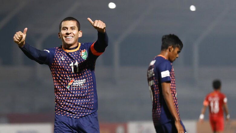 I-League: David Castaneda Hat-trick Helps Sreenidi Deccan FC Beat Sudeva Delhi FC