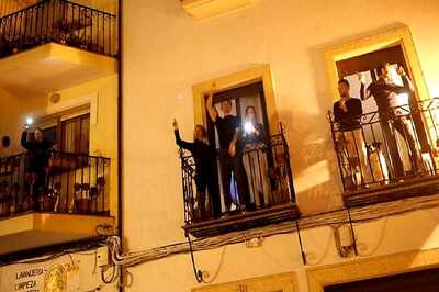 Locked-down Spain Celebrates Easter Week with Music and Humour