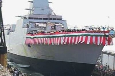 Navy launches stealth destroyer INS Kochi