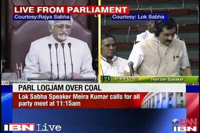 Live: After uproar, both Houses adjourned for the day