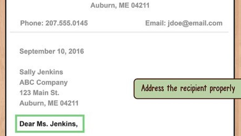 How to Write a Cover Letter for a Recruitment Consultant