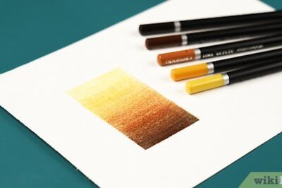 How to Create Realistic, Shiny Gold with Colored Pencils
