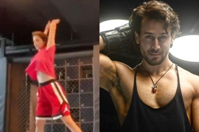 Disha Patani Aces Butterfly Kick, Tiger Shroff is Impressed