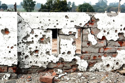 Surrounded by Pak on Three Sides, Mortar Shells Rain on Kashmir's 'Basmati Villages'