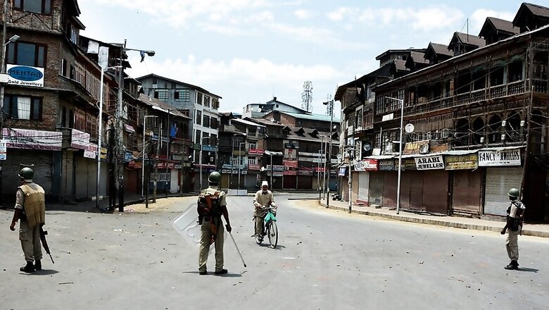 Restrictions in Srinagar After Strike Call by Separatists