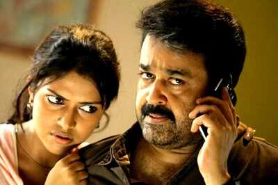 Amala Paul attends 'Run Baby Run' private screening