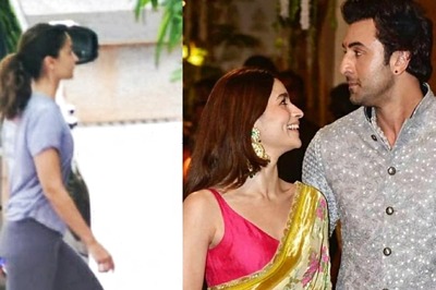 Alia Bhatt Gets Clicked Outside Ranbir Kapoor's Residence in Comfy Grey Outfit