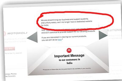 Motorola Mobility officially shuts down its Indian website
