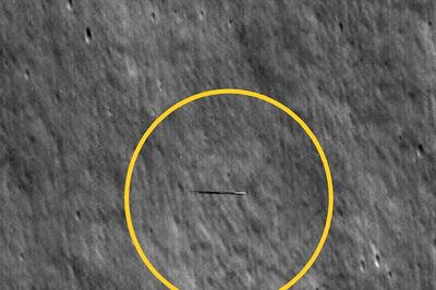 Nasa's Spacecraft Captures Surfboard-shaped Mysterious Object Circling The Moon