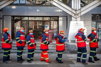 AP PHOTOS: Long Lines As Beijing Expands Mass COVID Testing