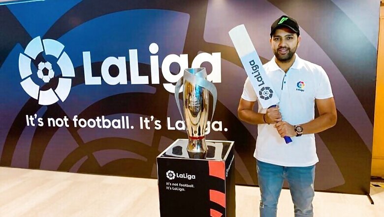 La Liga Appoints Cricketer Rohit Sharma as Brand Ambassador in India