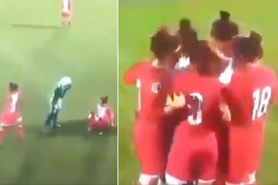 Woman Footballer's Hijab Came Off During a Match. Watch How Opponents Helped Her