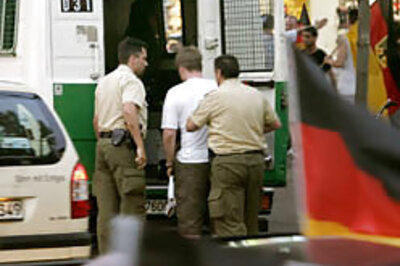 Football fans clash in Cologne pics