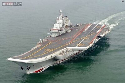 China's aircraft carrier sails through Taiwan Strait