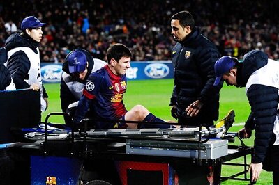 Messi hurt as Benfica hold Barcelona to 0-0