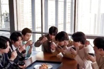 BTS Celebrates One Billion Spotify Streams of Dynamite by Eating Korean Dish Off the Plaque; Watch