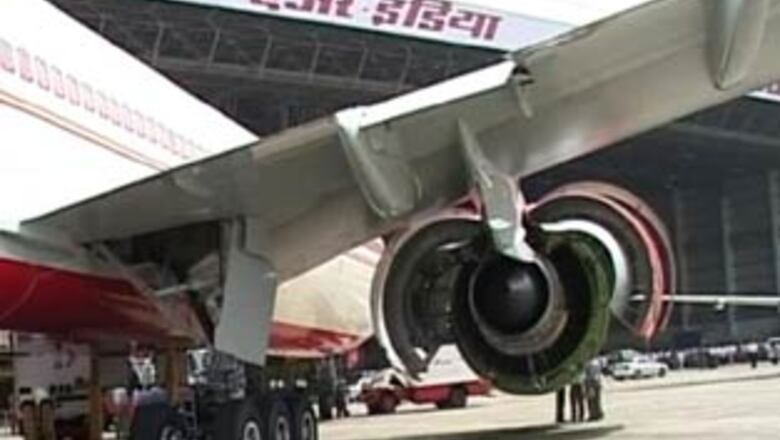 Stone hits AI plane on runway, damages windshield